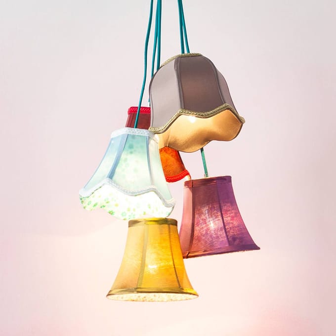 Kare Saloon Bloemen 5 design hanglamp