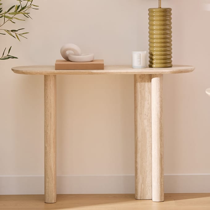 Eazy Living Wandtafel 110 cm Maena Travertin