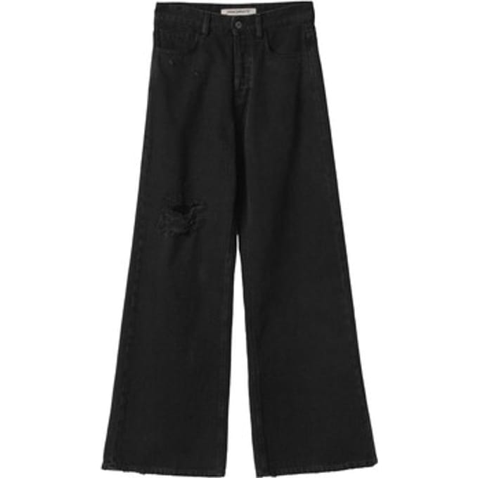 Flared/Bootcut Hinnominate A Palazzo Con Rotture A Vita Bassa