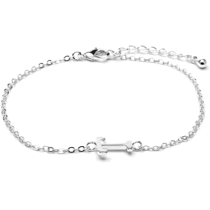 Luxenter Armband met zilveren afwerking - Alphabet