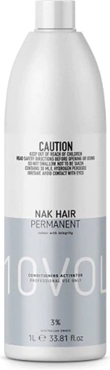 NAK 10 Vol Conditioning Activator 3% 1L