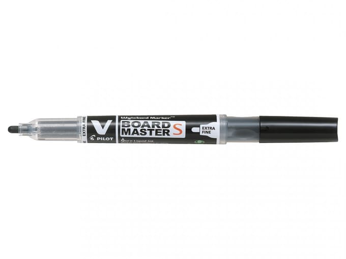 Pilot V-Board Master S markeerstift Zwart Fijne punt