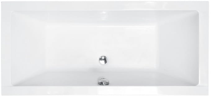 Badland QUADRO ligbad 180 x 80 cm wit