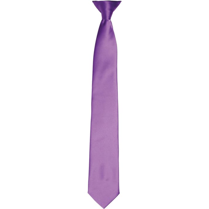 Premier Satijnen stropdas voor volwassenen (Rijke Violet)