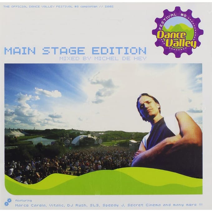 CD MICHEL DE HEY - Dance Valley: Main Stage Edition UDC010CD UDC 2002 Holland Dance & Electronica Gebruikt gray