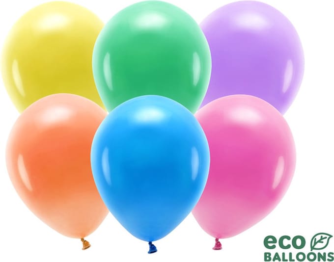 Pastel Kleuren Mix Ballonnen Premium Organic (100st)