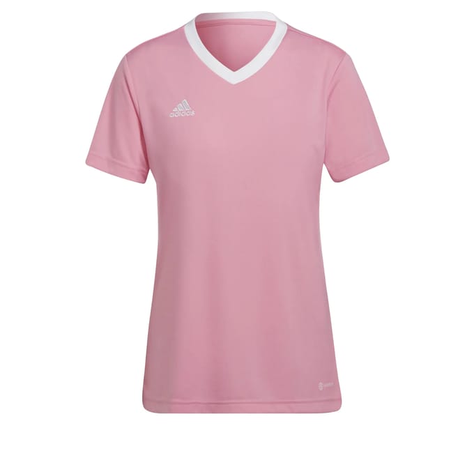 adidas Performance Entrada 22 Voetbalshirt - Dames - Roze - 2XS