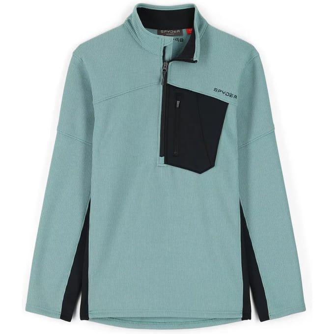 Spyder Bandit Fleece Met Halve Rits Groen 2XL Man