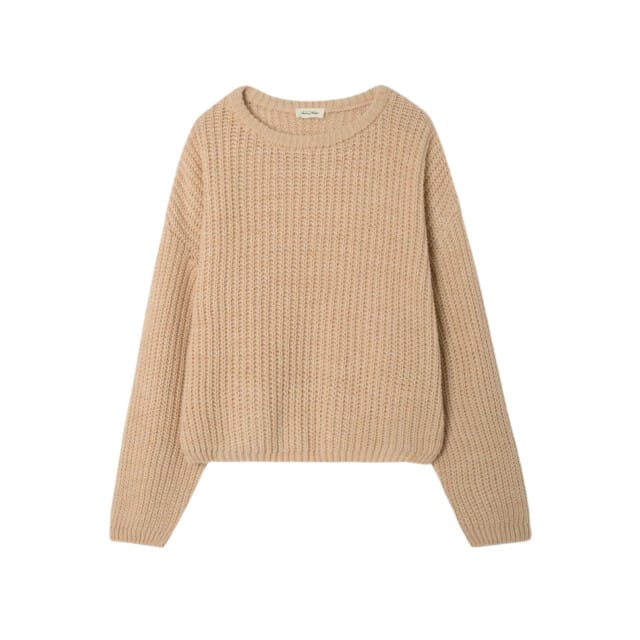 American Vintage Cyrow Pullovers Beige Cyr18ah26