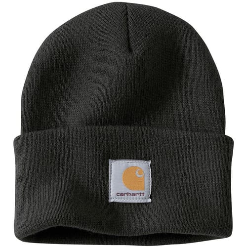 Carhartt Black ACRYLIC KNIT Muts
