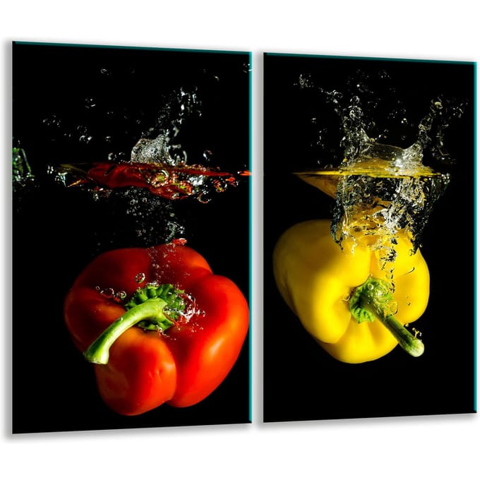 TMK ArtDeko - Snijplank - 30x52 cm - Glas - Inductiekookplaten