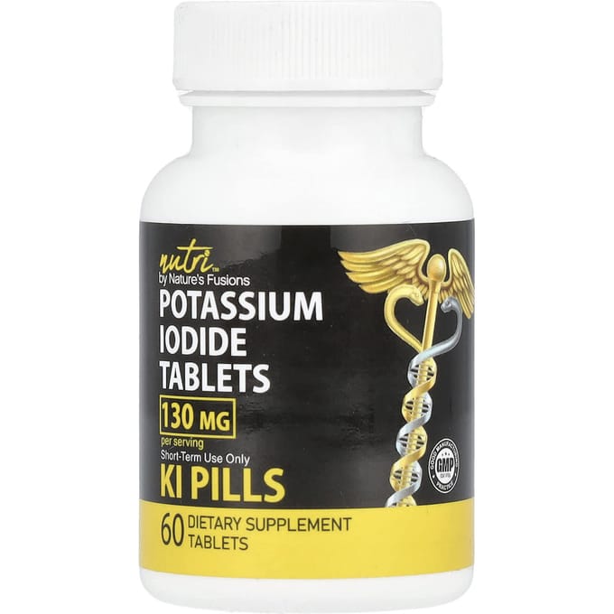 Kaliumjodide Tabletten, 60 Tabletten (65 mg per tablet)