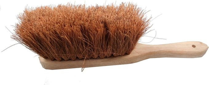 Benson Stoffer - voor buiten - met ophangoog - kokoshaar - handveger