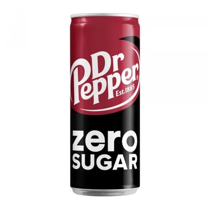 Dr. Pepper Zero blik (24x 33cl)