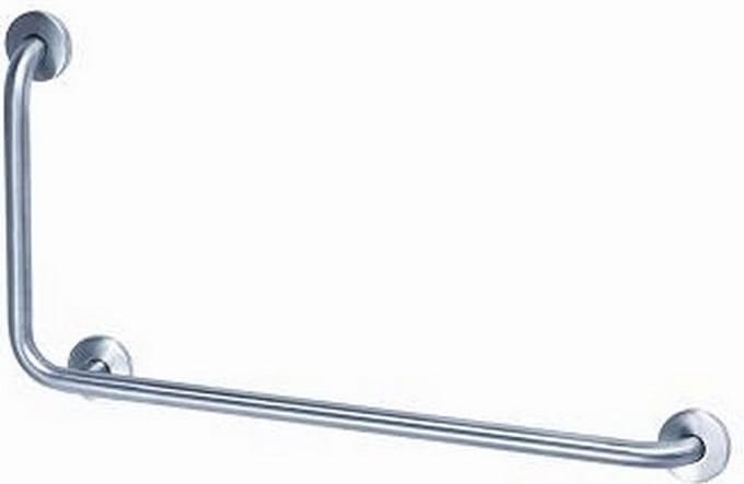 MediQoline Grab bar RVS met 90? hoek naar links