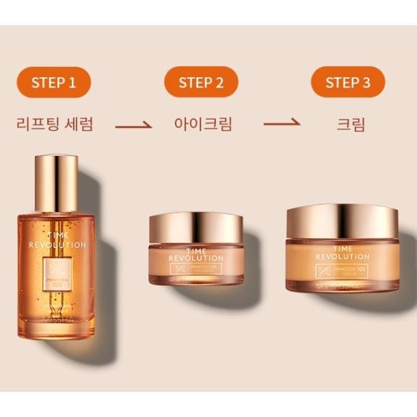 MISSHA Time Revolution Prime Stem 100 Oogcrème 25ml (3 soorten) #1pcs beige