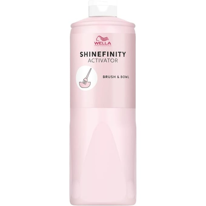 Wella Shinefinity Activator 2% Brush & Bowl Haarkleuring Dames 1000 ml