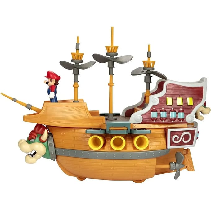 Verzamelaarsbeeldje Jakks Pacific Nintendo Super Mario Deluxe Aeronave Bowser