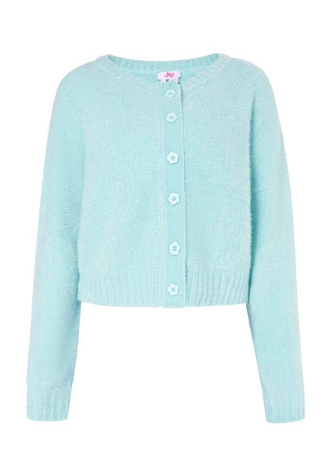 Mymo Gebreid vest Dames aqua