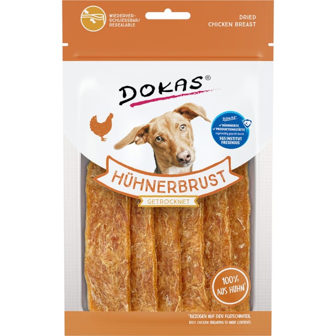 70 g Dokas Gedroogde Kipfilet
