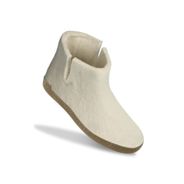 Glerups G-03 White Unisex Sloffen - Wit - 37