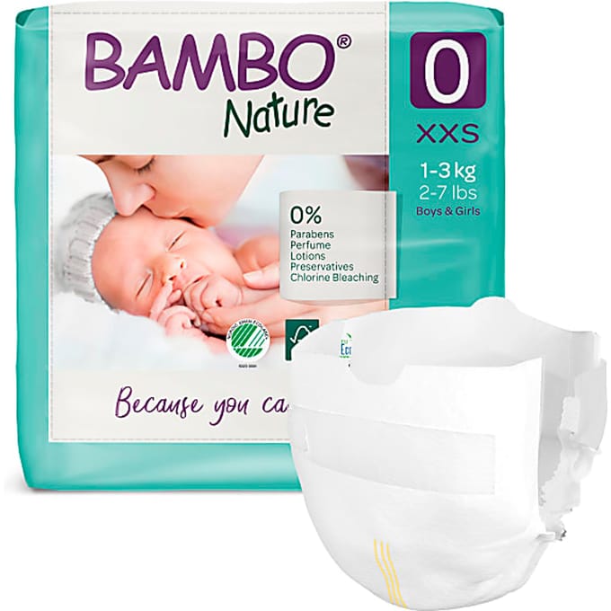 Bambo Nature Luiers - Prematuur - maat 0 24 stuks