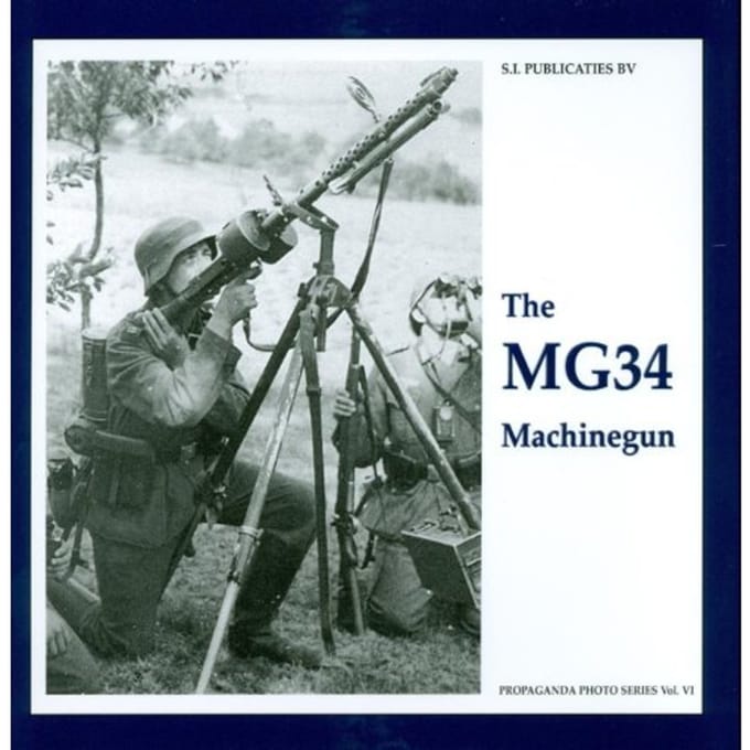The Mg34 Machinegun - The Propaganda Photo Series - G. de Vries