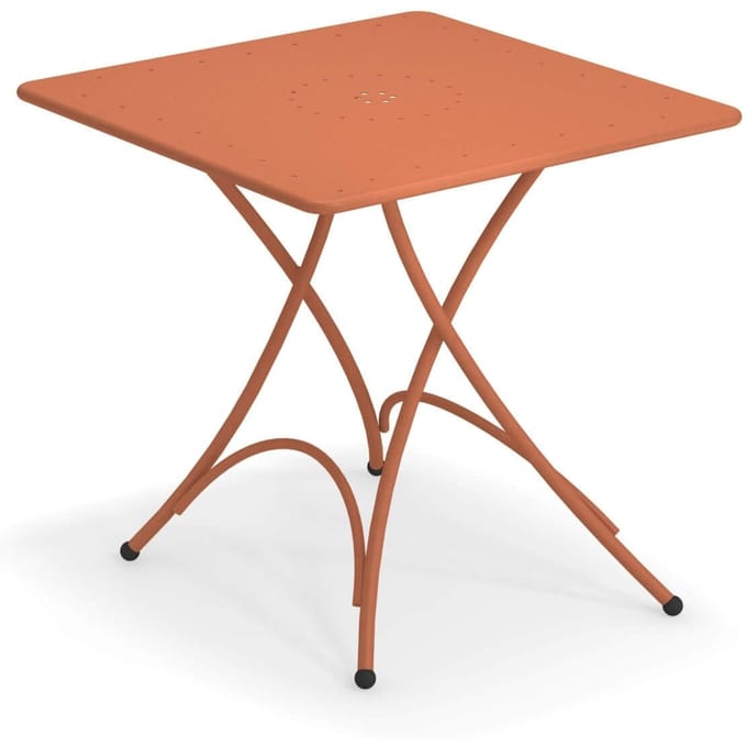 Emu Pigalle klaptafel - vierkant - esdoornrood