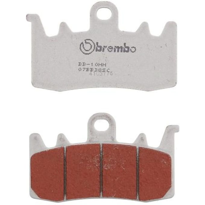 Brembo 07bb38 Type Sr Gesinterde Remblokken Zilver