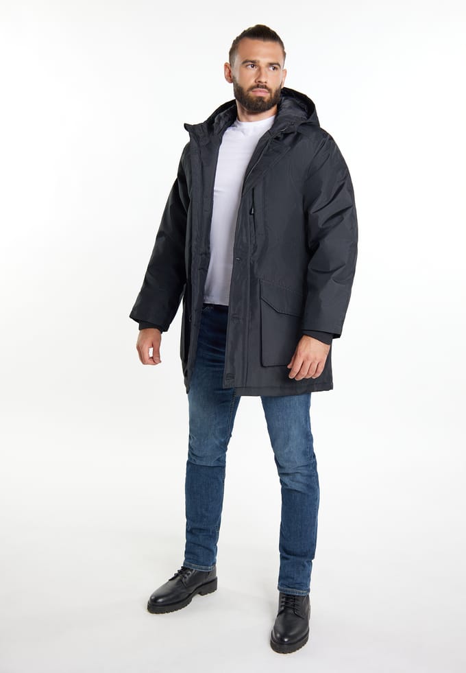 ICEBOUND Parka Heren zwart