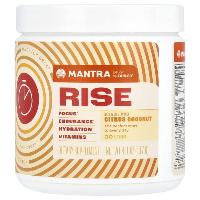 Rise, Citrus Kokosnoot, 4,1 oz (117 G)