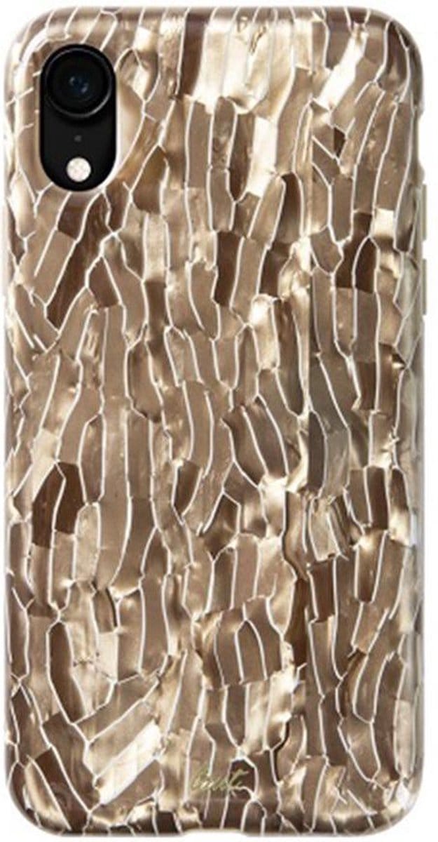 LAUT - iPhone Xr Hoesje - Back Case Pop Goud