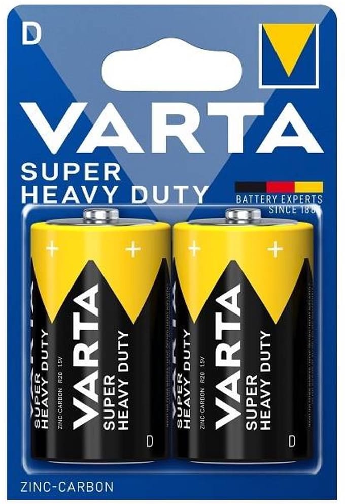 Varta D Mono Superlife batterij - 2 stuks