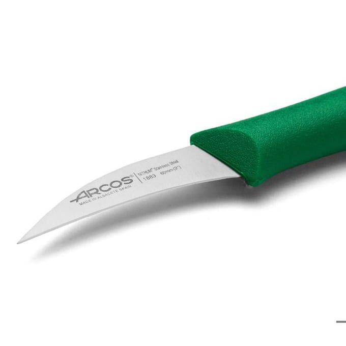 Mes - ARCOS - Mondador Arcos Nova 188321 - Roestvrij staal NITRUM - Lemmet 6 cm - Ergonomisch handvat