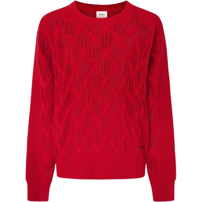 Pepe Jeans Hedra Trui Rood S Vrouw