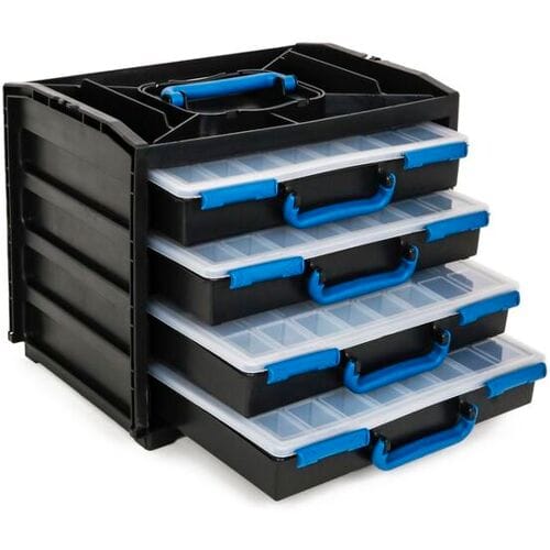 HBM 5 Delige Draagbare Assortimentsdoos, Assortimentskoffer Deluxe