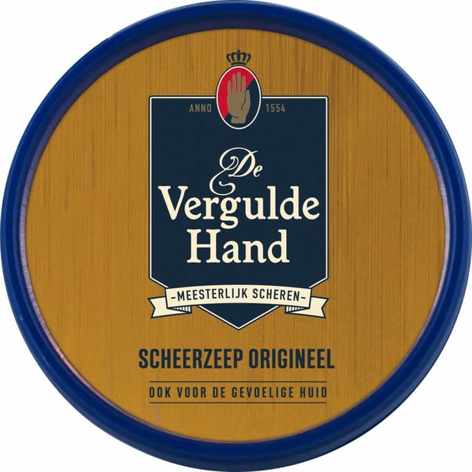 Vergulde Hand Scheerzeeptablet 75 gr - Voordeelverpakking 3 stuks