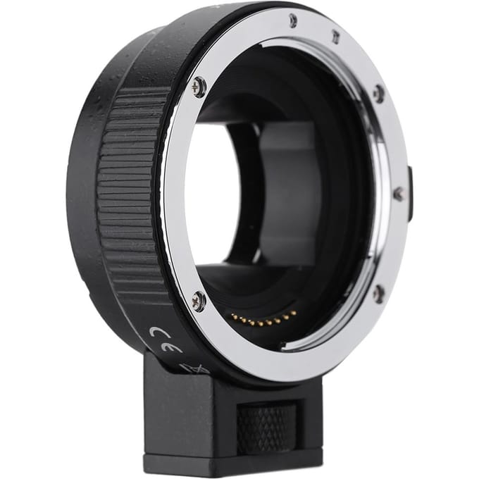 Autofocus AF EF-NEXII Adapterring voor Canon EF EF-S Lens voor Sony black
