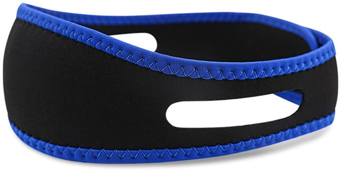 Snurkband - Kinband tegen snurken Blue