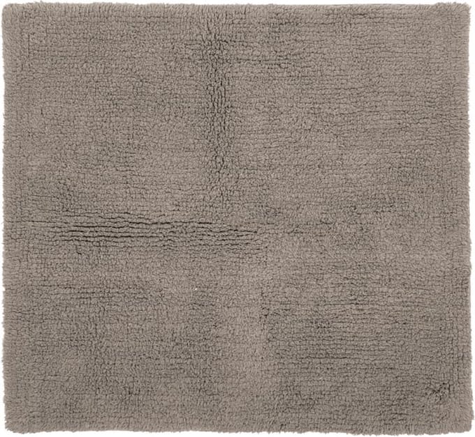 Tiseco Home Studio - Badmat RIVA - SET/2 - 100% katoen - antislip - Vierkant - 60x60 cm - Taupe