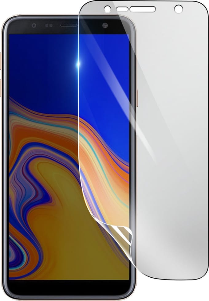 3mk, Geschikt voor Samsung Galaxy J4 Plus, Schokbestendige Hydrogel Screenprotector, Transparant