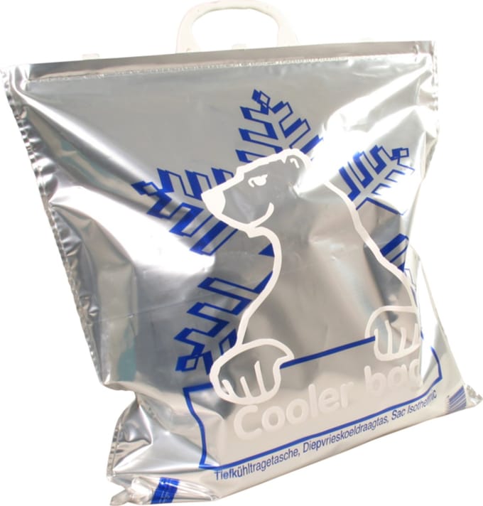 Tas | platte handgreep | 45cm | koeltas | 100 stuks