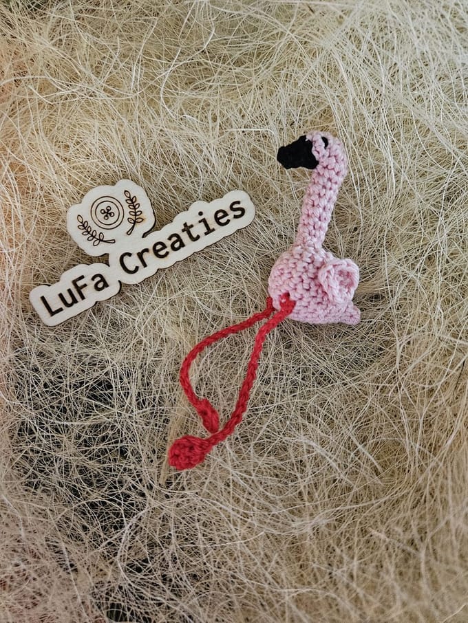 Sleutelhanger Flamingo