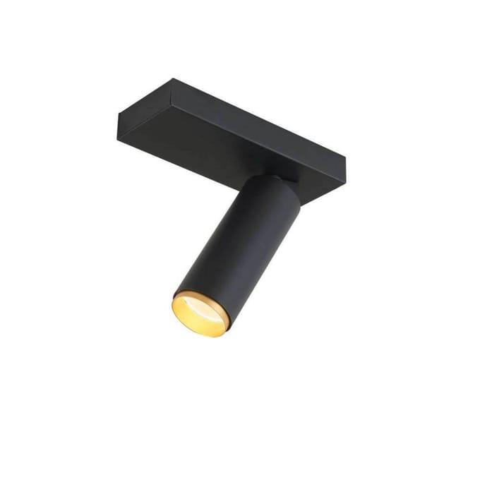 LOOM DESIGN LED plafondspot X-Beam, 1-lamp, zwart