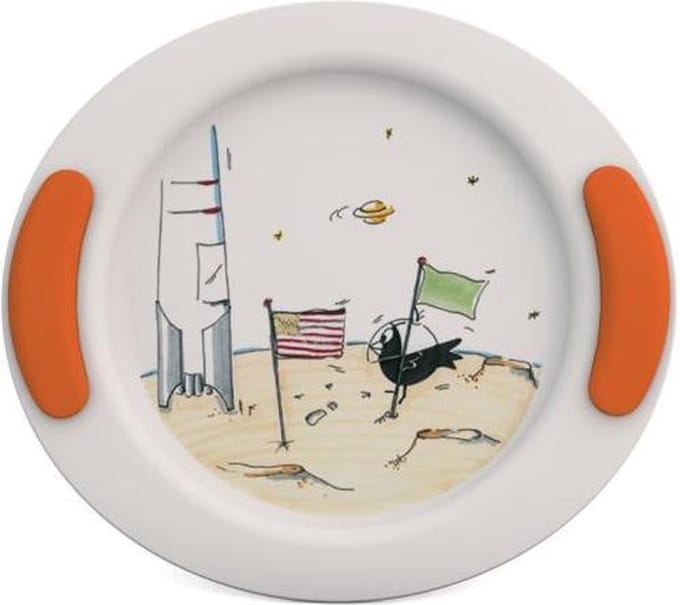 Kinderbord Ruimtevaart - Oranje