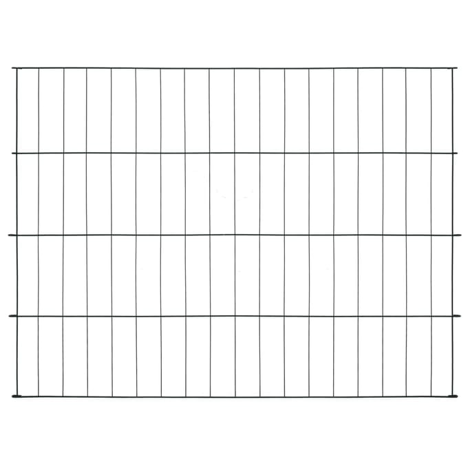 vidaXL - Schuttingset - 115x79 - cm - groen