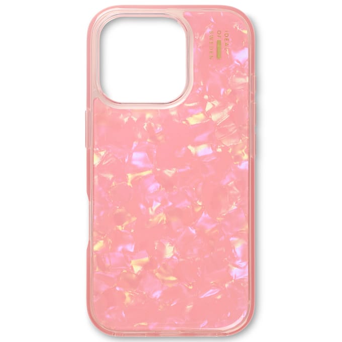 iDeal of Sweden Pearlized Case geschikt voor Apple iPhone 16 Pro Max - Roze