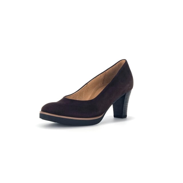 Gabor 32.110.41 - dames pump - Bruin - maat 35 (EU) 2.5 (UK)