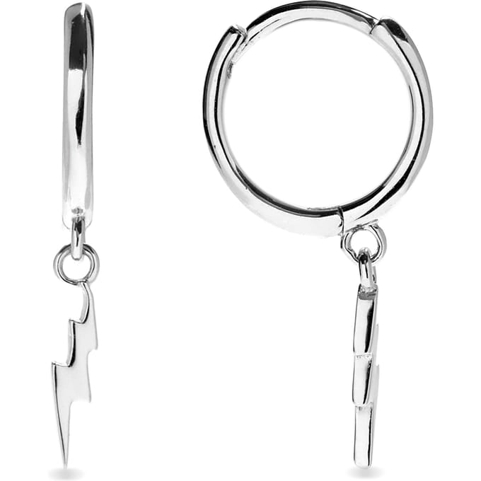 Luxenter 925 Sterling zilveren oorbellen gerhodineerd - Zitlu