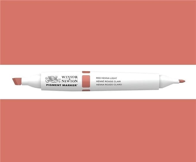 Winsor & Newton Pigment Marker Red Henna Light 0202/096